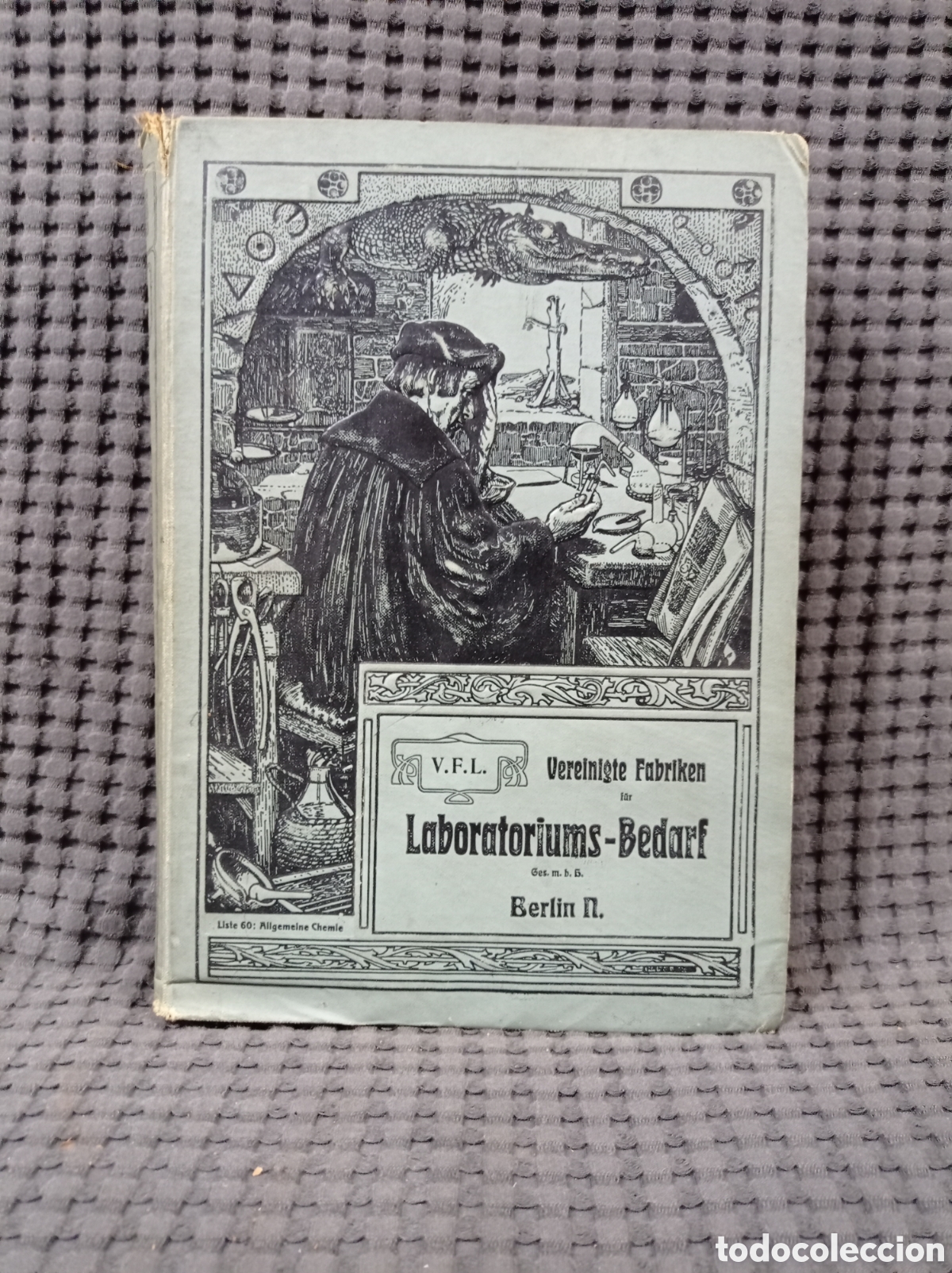 Libros antiguos: Vereinigte Fabriken f&uuml;r Laboratoriums Bedarf Liste 60