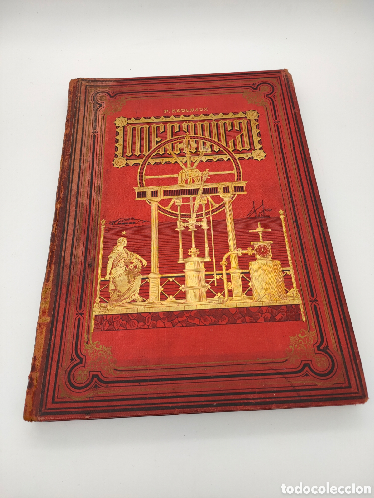 Antiquarische B&uuml;cher: Libro de mec&aacute;nica F.REULEAUX Barcelona 1887