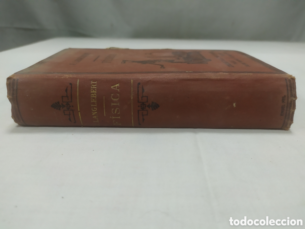 Libros antiguos: F&iacute;sica. J. Langlebert, 1908 - Foto 2