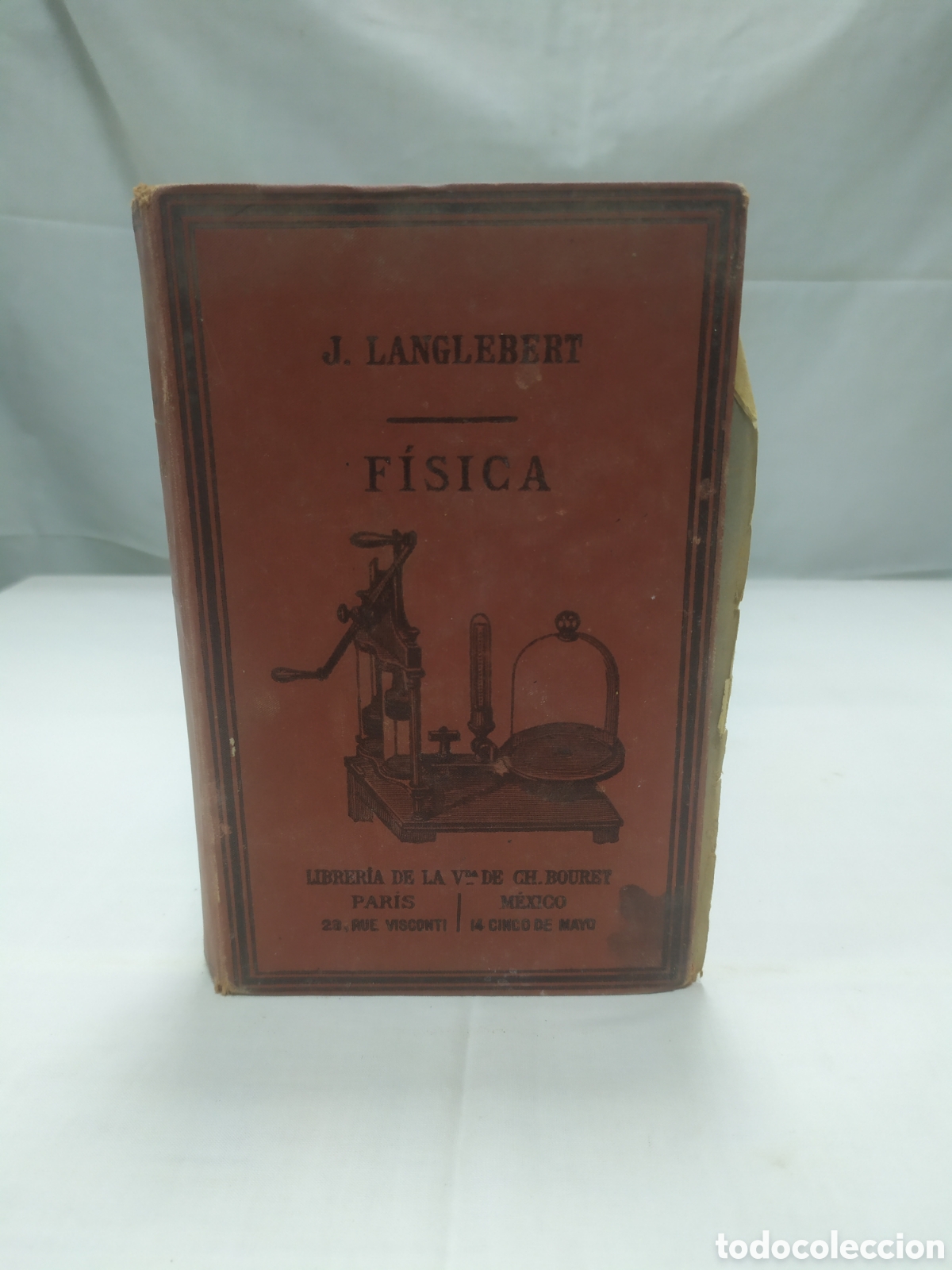 Libros antiguos: F&iacute;sica. J. Langlebert, 1908 - Foto 1