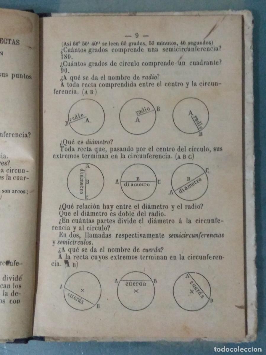 Libros antiguos: ELEMENTOS DE GEOMETR&Iacute;A. FAUSTINO PALUZIE. 1897. - Foto 5
