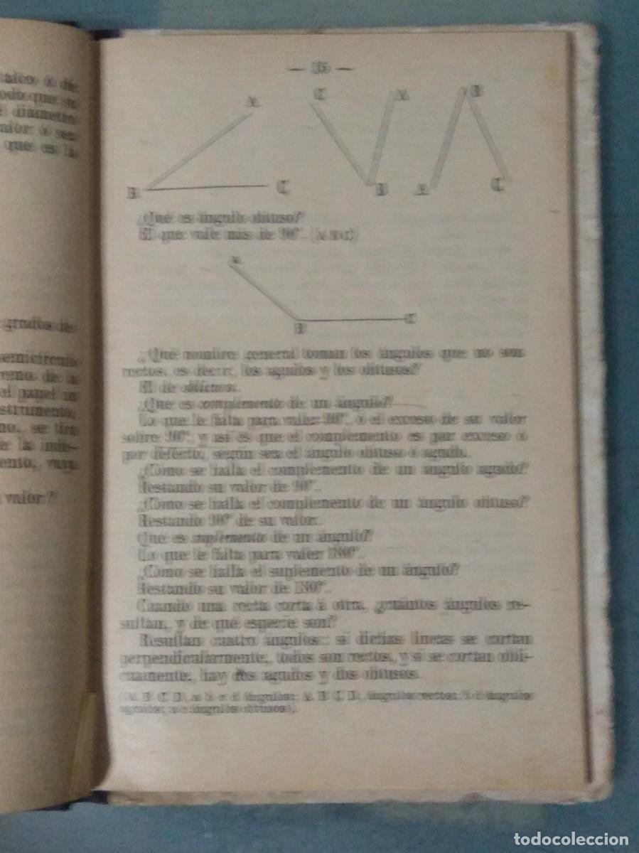 Libros antiguos: ELEMENTOS DE GEOMETR&Iacute;A. FAUSTINO PALUZIE. 1897. - Foto 6