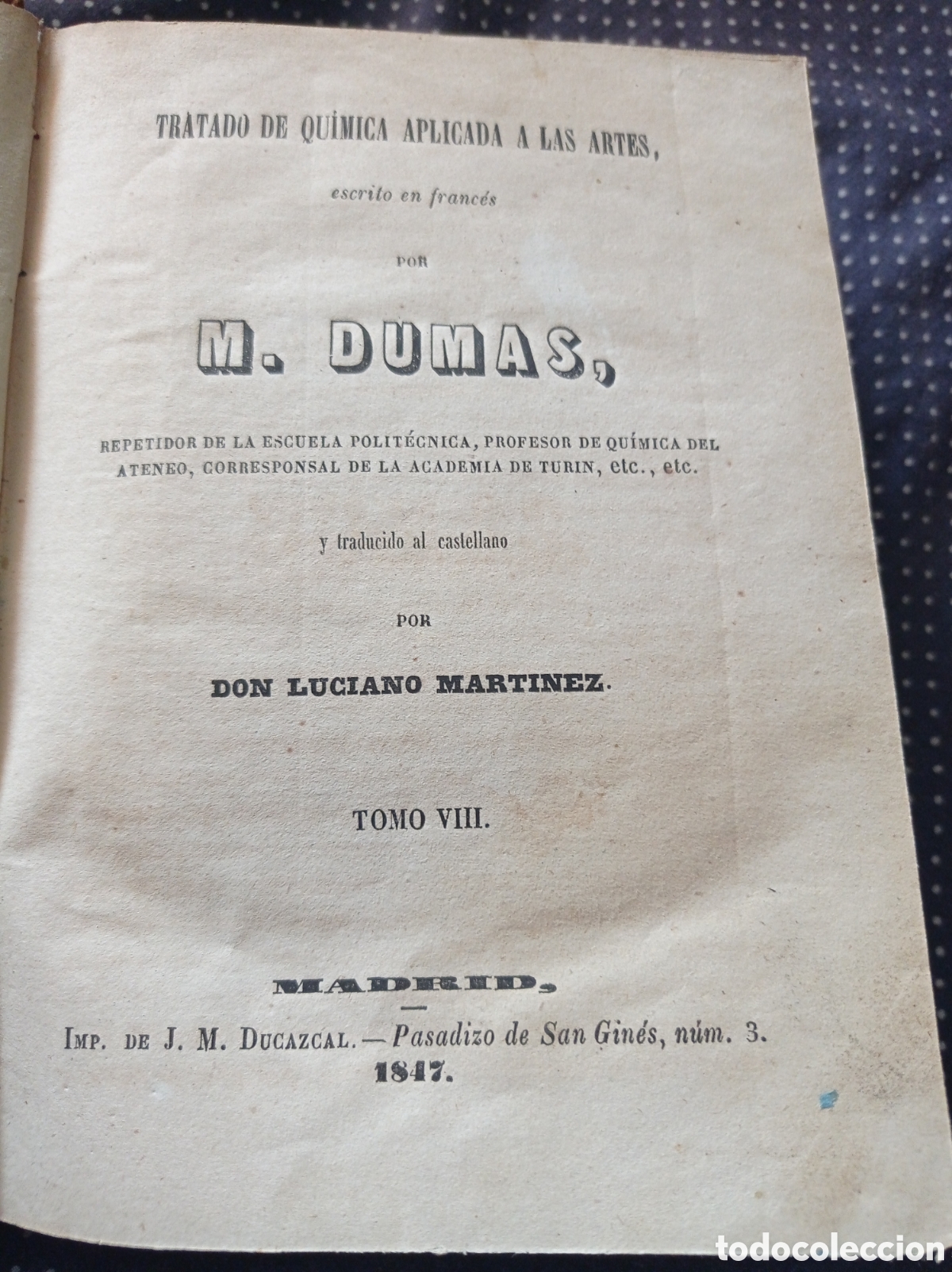 Libros antiguos: LIBRO QUIMICA 1847 - Foto 2