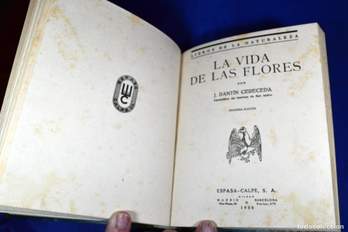 Libros antiguos: La vida de las PLANTAS y La vida de las FLORES - Foto 2
