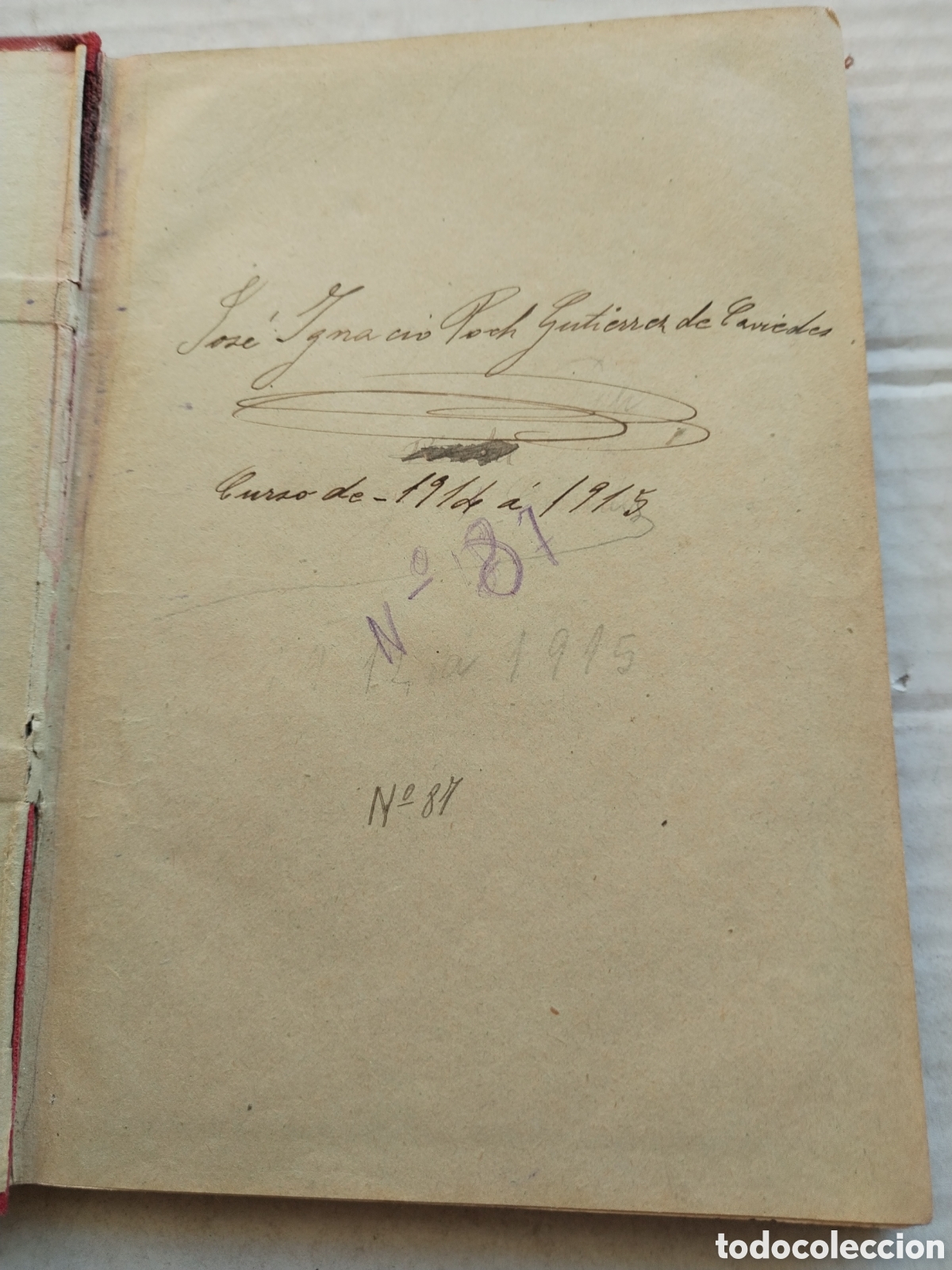 Libros antiguos: ARITM&Eacute;TICA 1902/ATANASIO LASALA - Foto 2