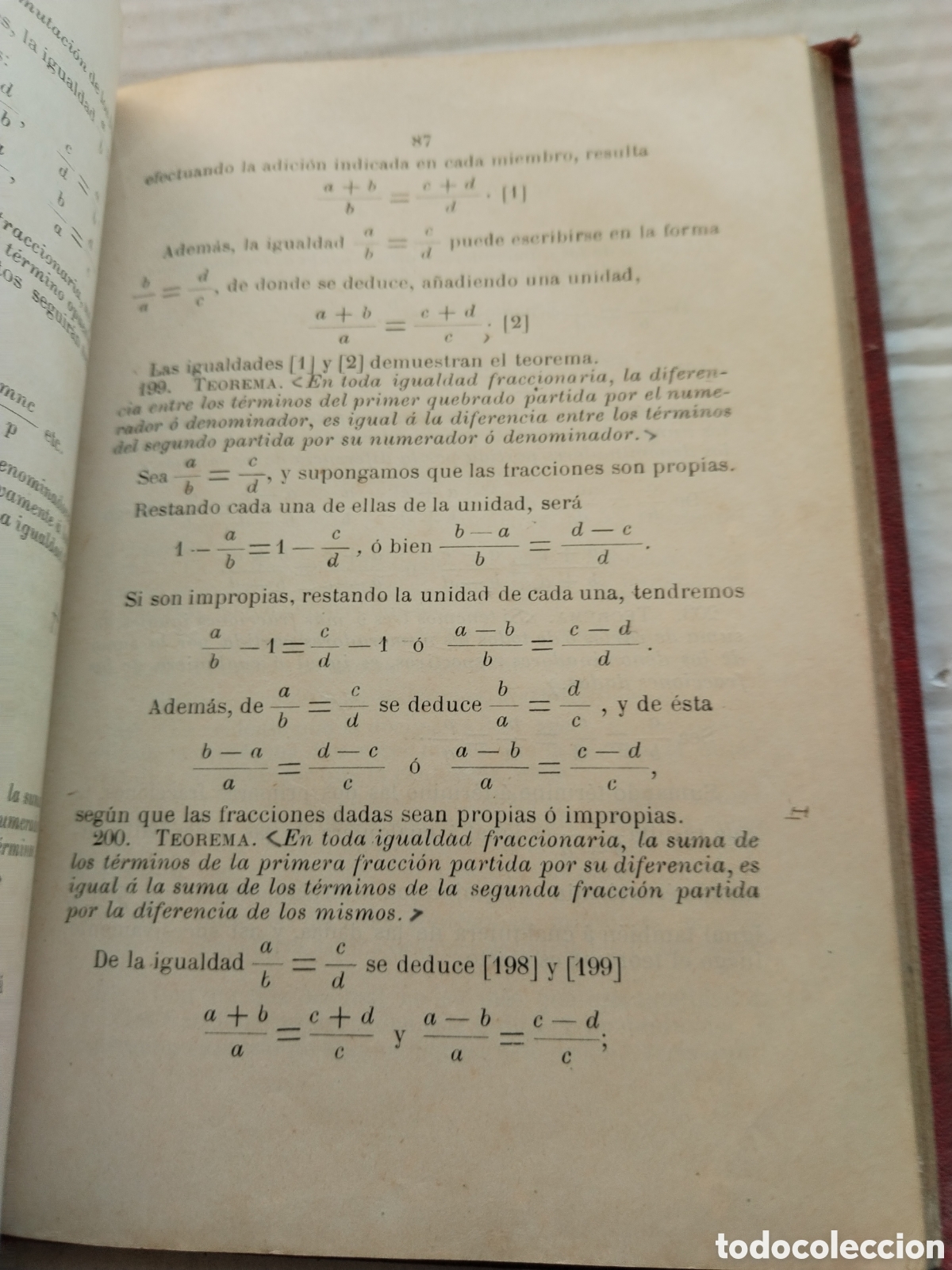 Libros antiguos: ARITM&Eacute;TICA 1902/ATANASIO LASALA - Foto 4
