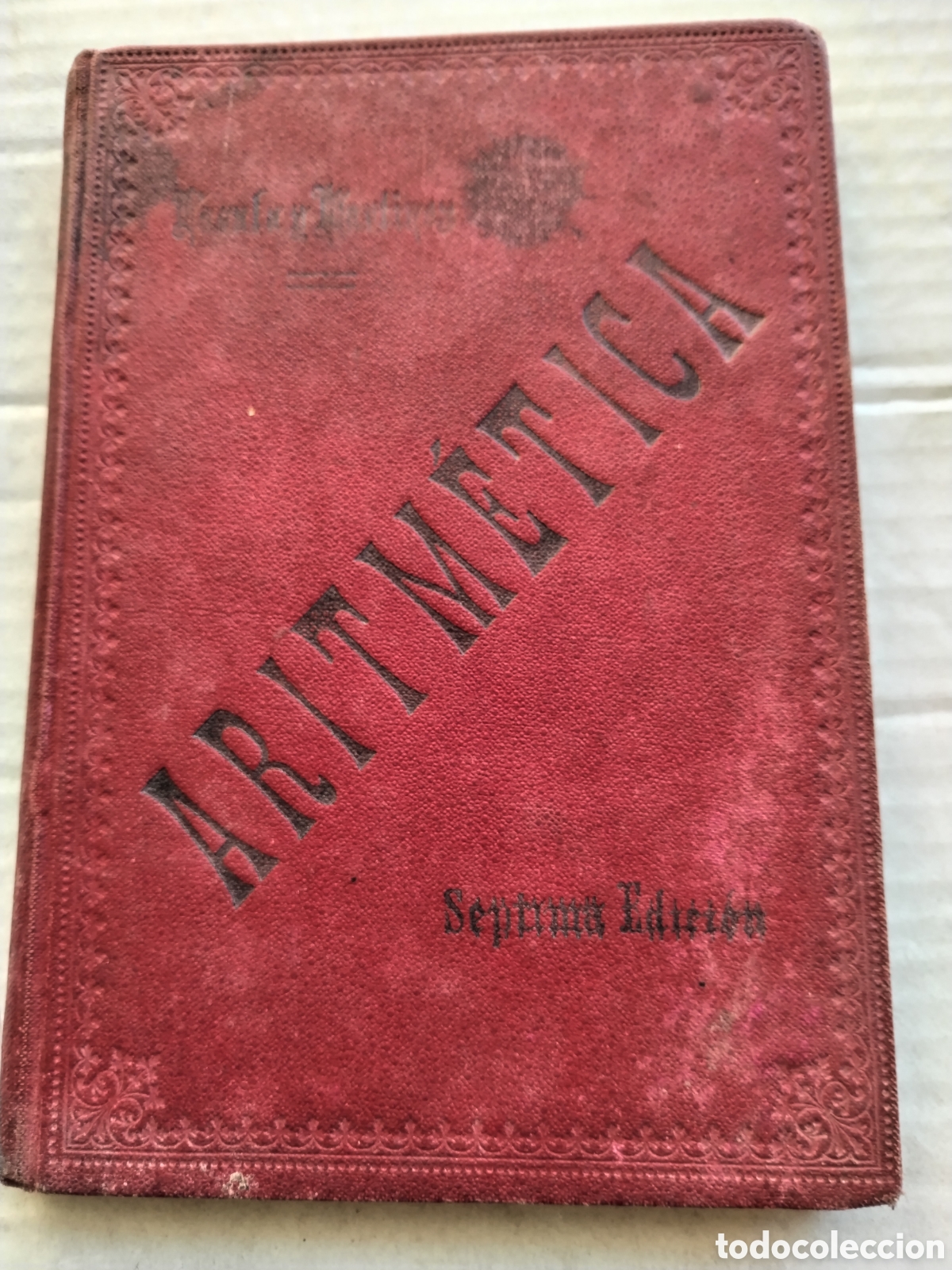 Libros antiguos: ARITM&Eacute;TICA 1902/ATANASIO LASALA - Foto 1