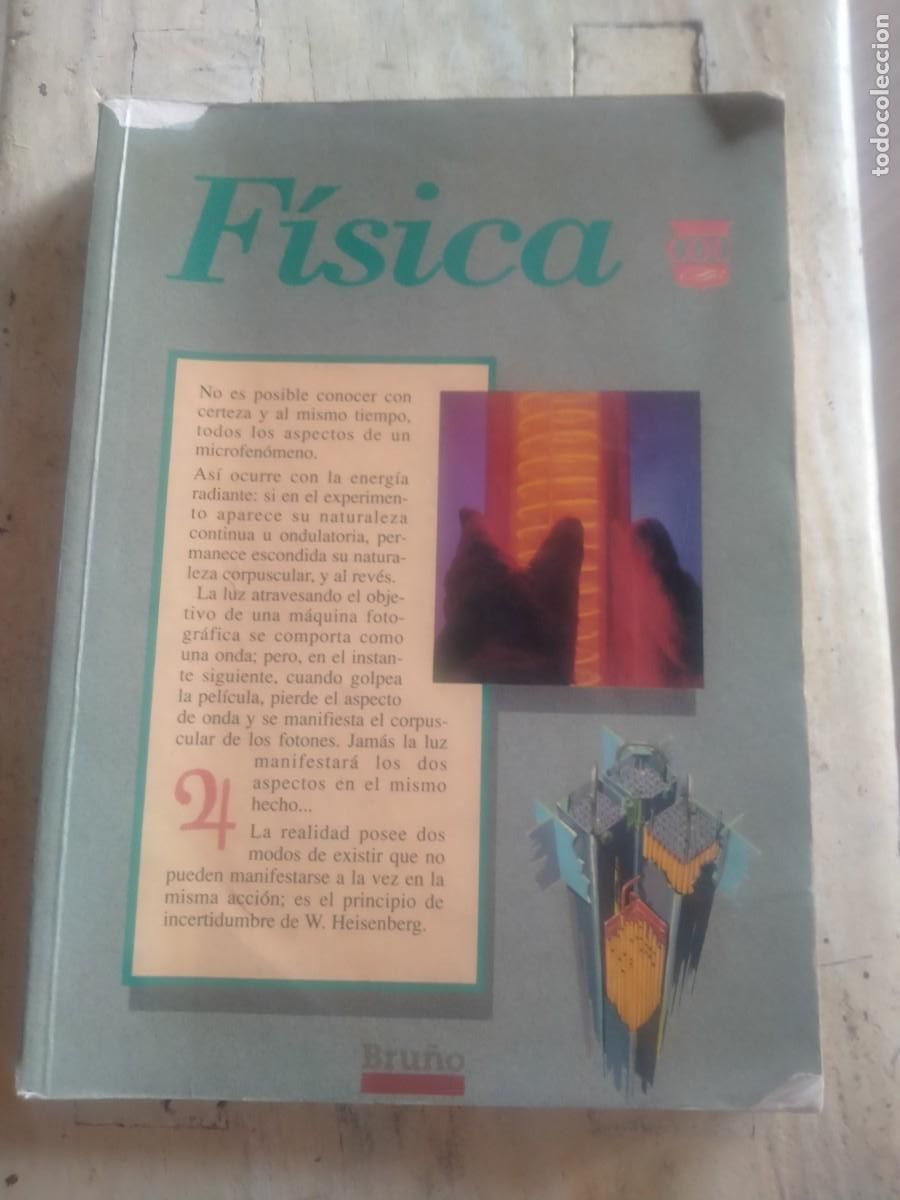 Libros antiguos: Libro de F&iacute;sica C.O.U. - Foto 1