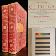 Libros antiguos: NUEVO DICCIONARIO DE QUÍMICA - BARCELONA 1888
