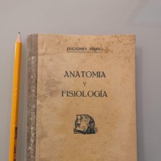Libros antiguos: ANATOMIA Y FISIOLOGIA DEL HOMBRE(EDICIONES BRUÑO) 485ª, PALMA DE MALLORCA