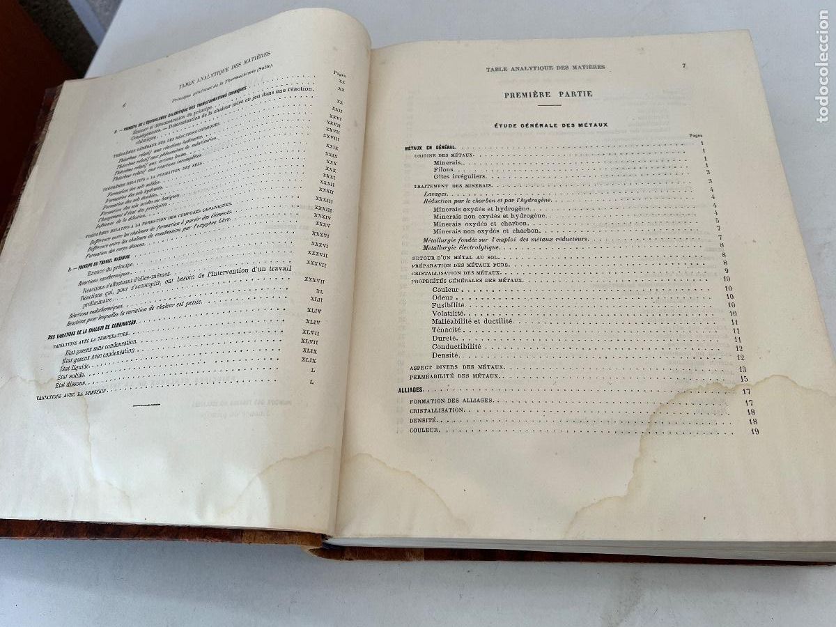 Libros antiguos: LES METAUX LE&Ccedil;ONS ALFRED DITTE 1891 - Foto 6