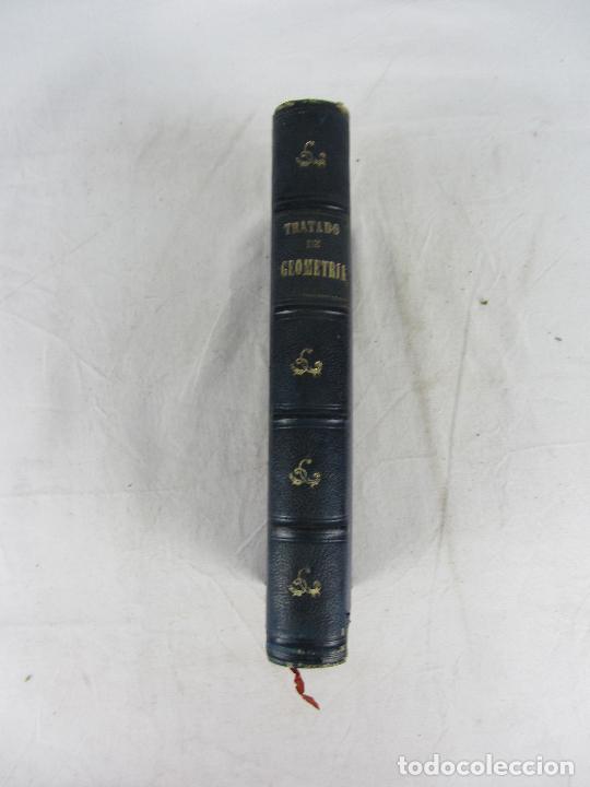 Libros antiguos: Tratado de Geometr&iacute;a Elemental. E. Rocuhe y Ch. de Comberousse.Tercera Edici&oacute;n 1888 - Foto 2