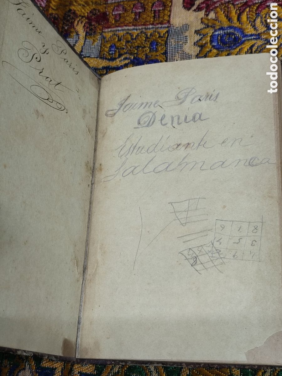 Libros antiguos: Elementos de Matem&aacute;ticas 1884 Joaqu&iacute;n Fernandez - Foto 2