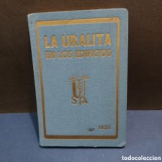Libros antiguos: LA URALITA EN LOS EDIFICIOS....ANTONIO MARTÍNEZ SALVATELLA...1935.... Lote 402440414