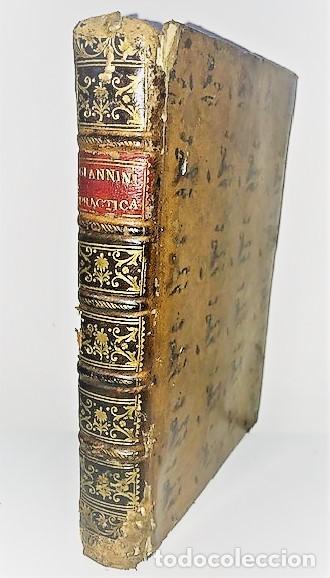Libros antiguos: PEDRO GIANNINI ... PR&Aacute;CTICAS DE GEOMETR&Iacute;A Y TRIGONOMETR&Iacute;A ... 1784 - Foto 1
