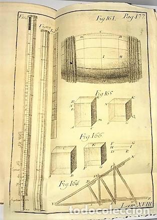 Libros antiguos: PEDRO GIANNINI ... PR&Aacute;CTICAS DE GEOMETR&Iacute;A Y TRIGONOMETR&Iacute;A ... 1784 - Foto 8