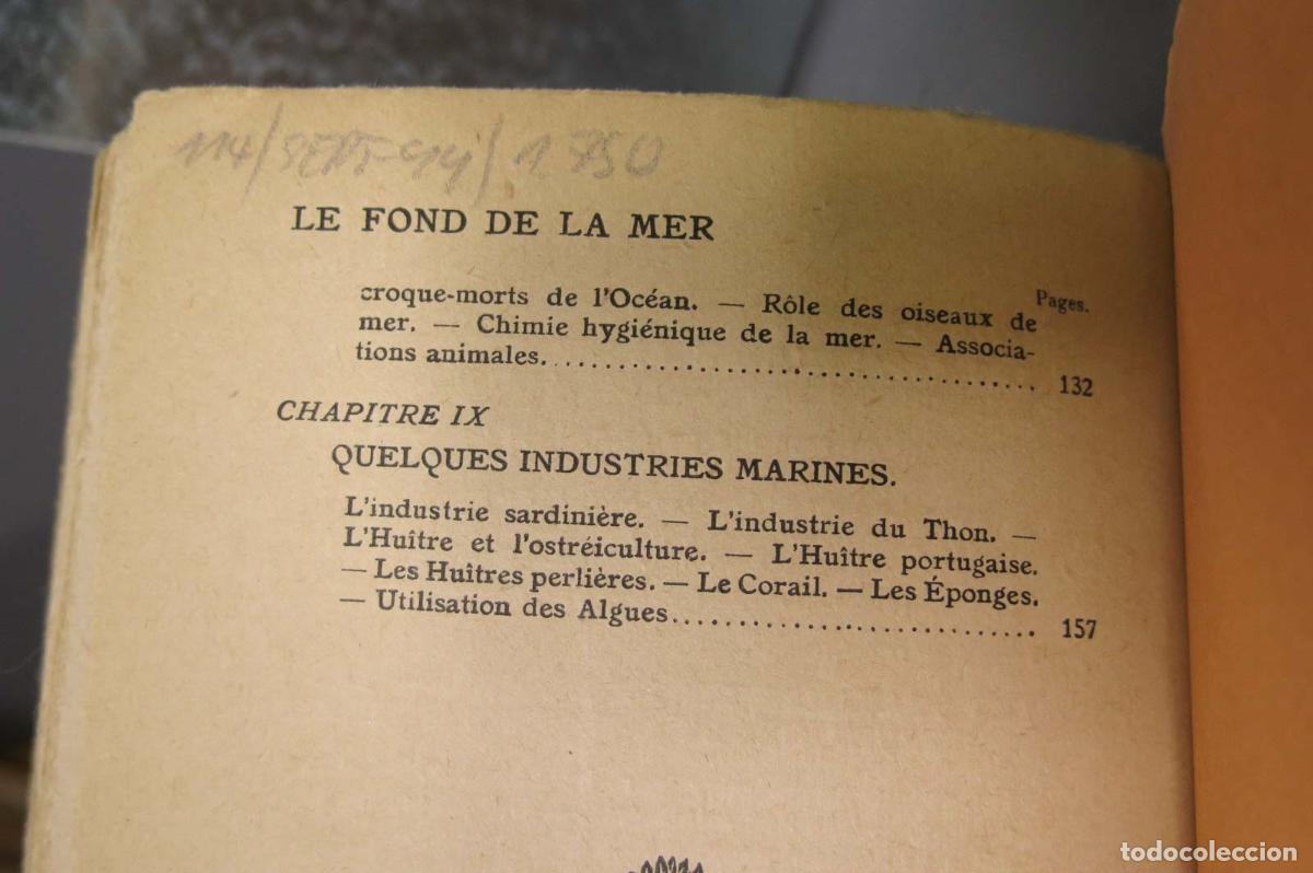 Libros antiguos: Le Fond de la mer. Joubin. 1920 - Foto 4