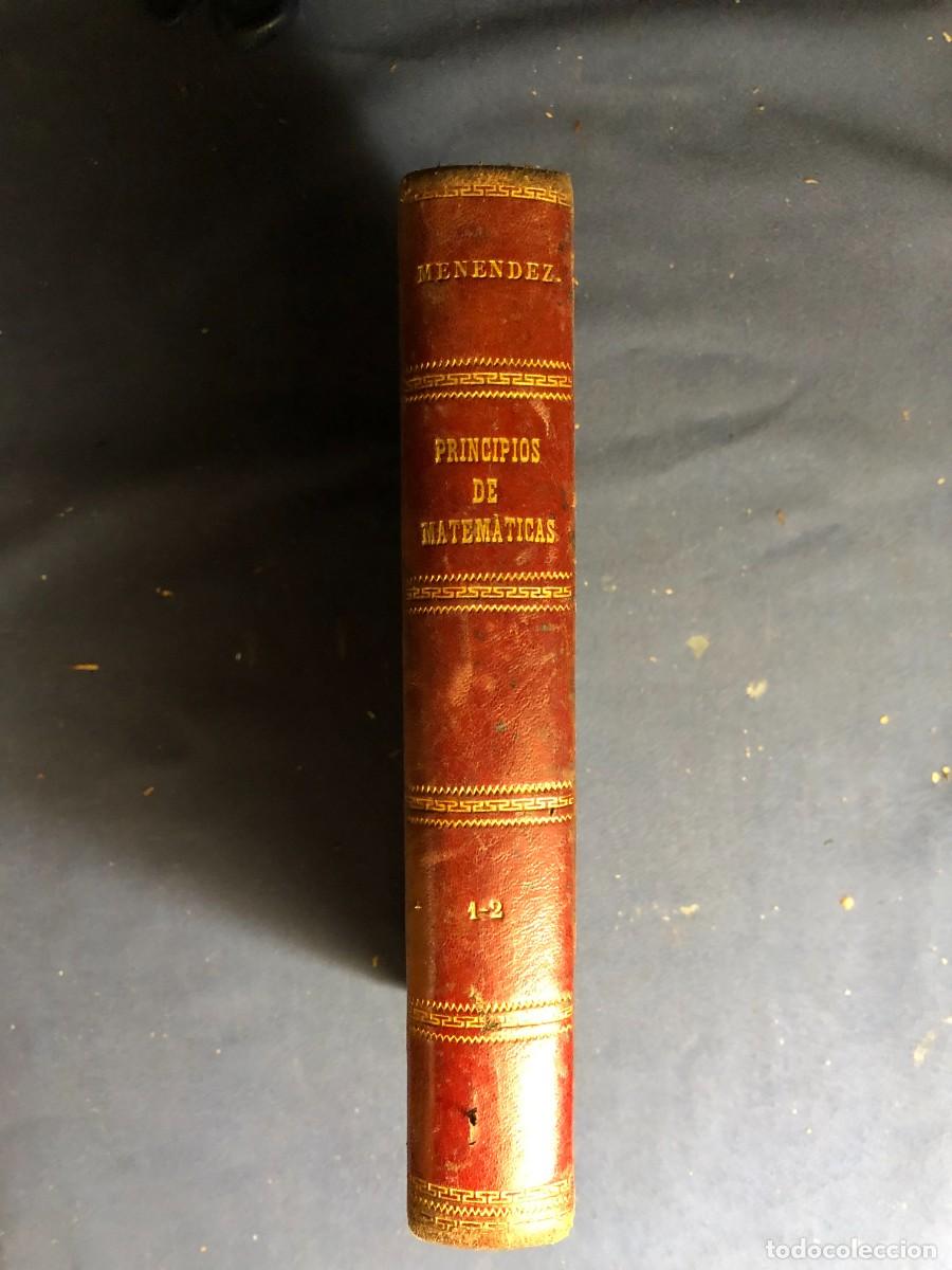 Libri antichi: MARCELINO MENENDEZ Y PINTADO: - PRINCIPIOS DE ARITMETICA Y ALGEBRA - (1880)