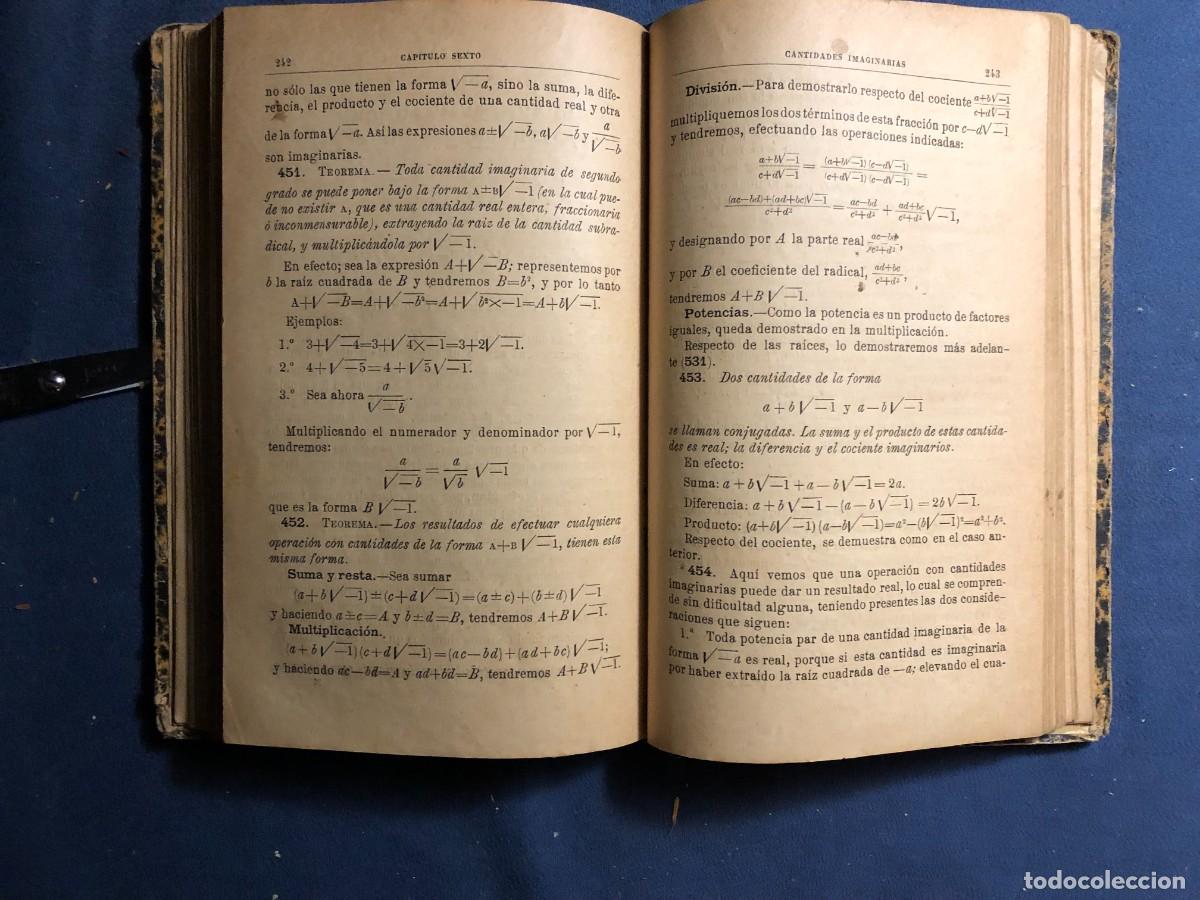 Libros antiguos: FELIPE PICATOSTE: - ELEMENTOS DE MATEMATICAS (ARITMETICA) - (1892) - Foto 3