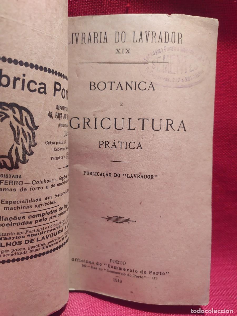 Libros antiguos: 1916. Botanica e agricultura pratica. - Foto 2