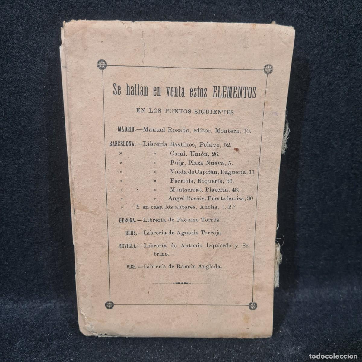 Libros antiguos: ELEMENTOS DE GEOMETRIA - A.LOPEZ ROBERT, IMPRESOR - A&Ntilde;O 1903 / 25.174 - Foto 2