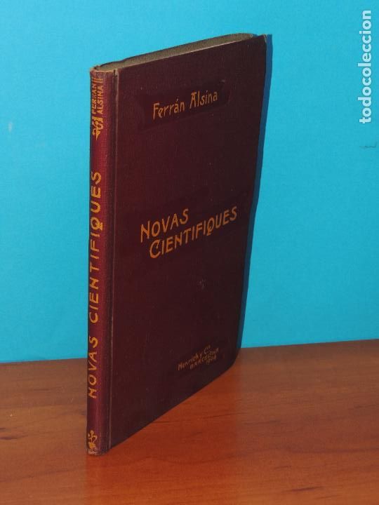 Libri antichi: NOVAS CIENTIFIQUES.- FERR&Aacute;N ALSINA. (1&ordf; EDI. 1904)
