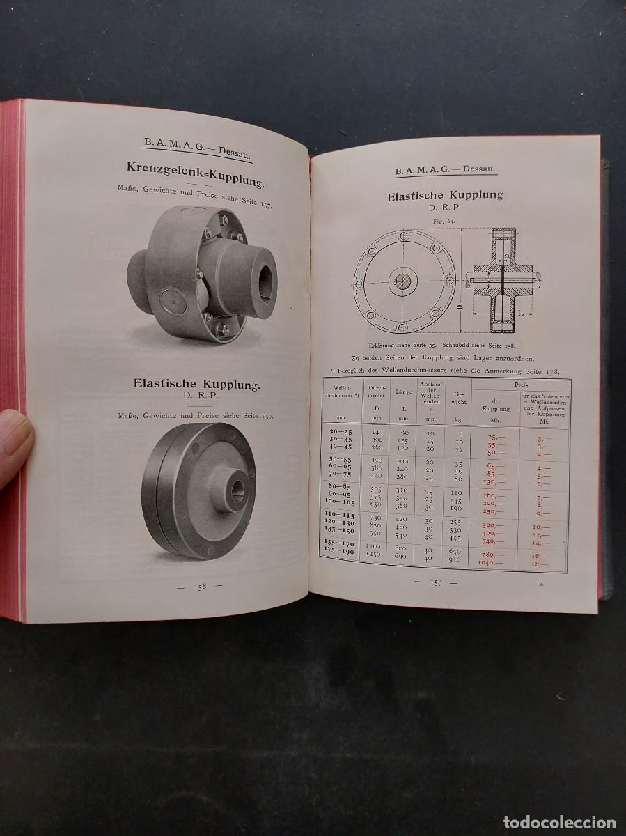 Libros antiguos: Triebwerke ( transmissionem)- George Merck -1903 - Foto 7