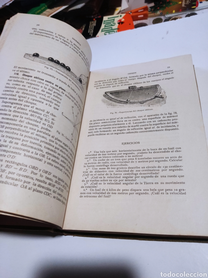 Libros antiguos: Libro f&iacute;sica razonada 1929 - Foto 8