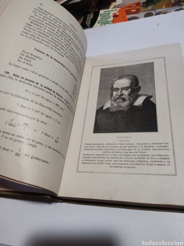 Libros antiguos: Libro f&iacute;sica razonada 1929 - Foto 9