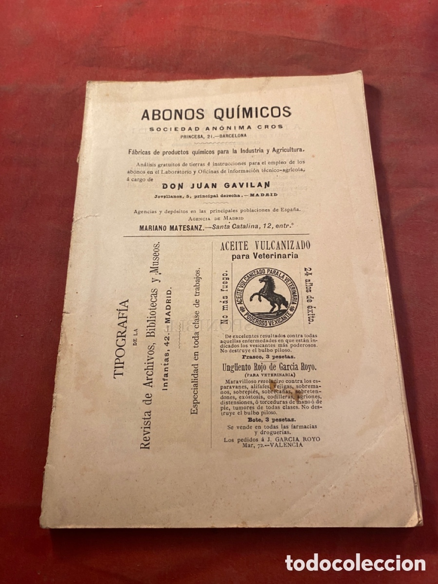 Libros antiguos: ABONOS QU&Iacute;MICOS - Foto 1