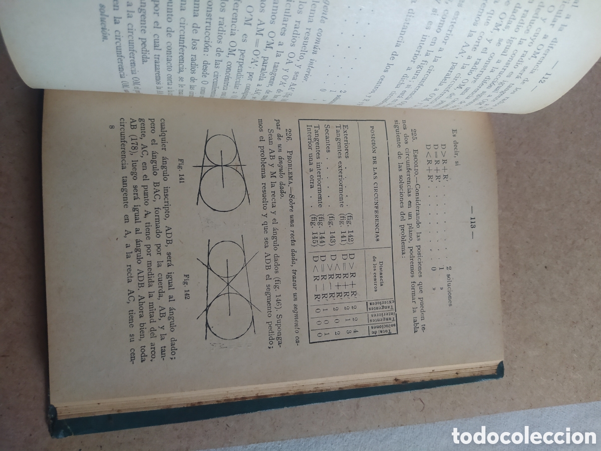 Libros antiguos: Geometr&iacute;a elemental - sabr&agrave;s - 1921 s&eacute;ptima edici&oacute;n - Foto 5