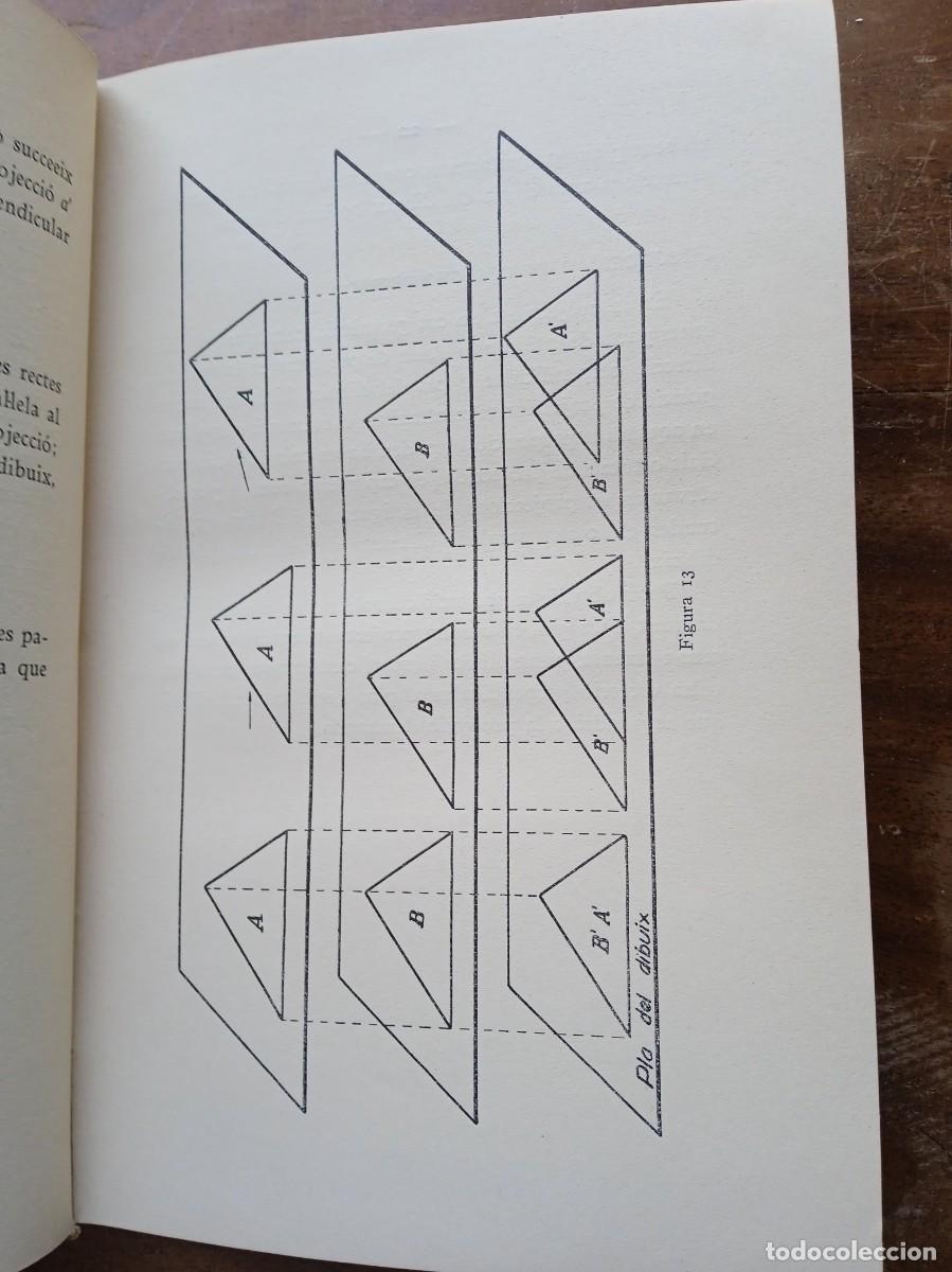 Libros antiguos: Geometr&iacute;a descriptiva elemental 1935 - Foto 6