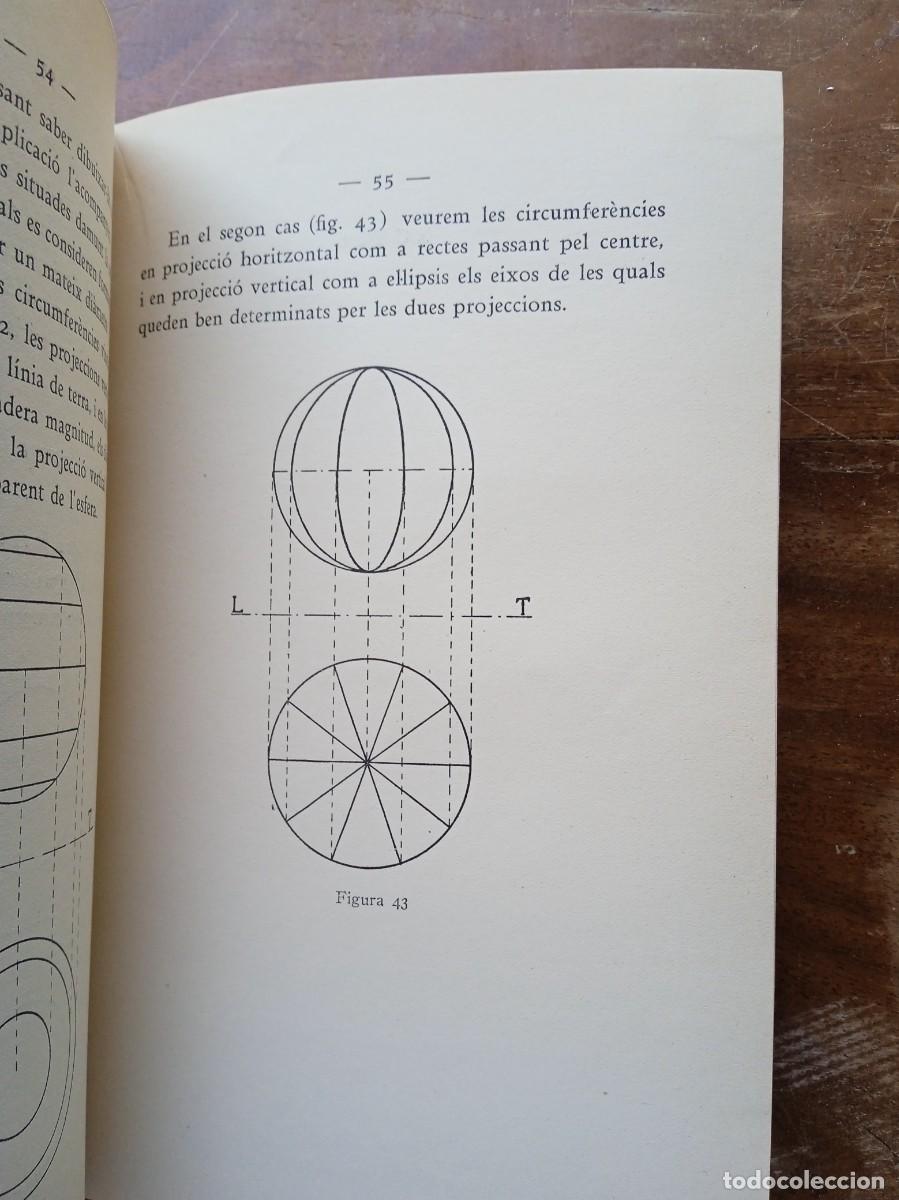 Libros antiguos: Geometr&iacute;a descriptiva elemental 1935 - Foto 7