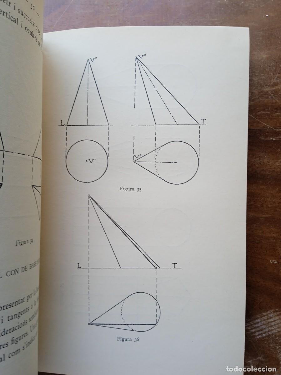 Libros antiguos: Geometr&iacute;a descriptiva elemental 1935 - Foto 8