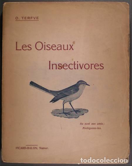 Libros antiguos: TERFVE, O: LES OISEAUX INSECTIVORES. - Foto 1