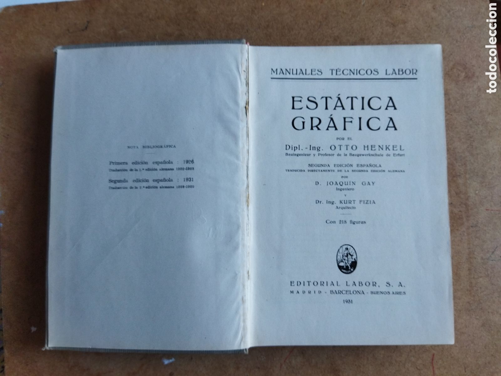 Libros antiguos: Est&aacute;tica gr&aacute;fica / Henkel, Otto - Foto 2