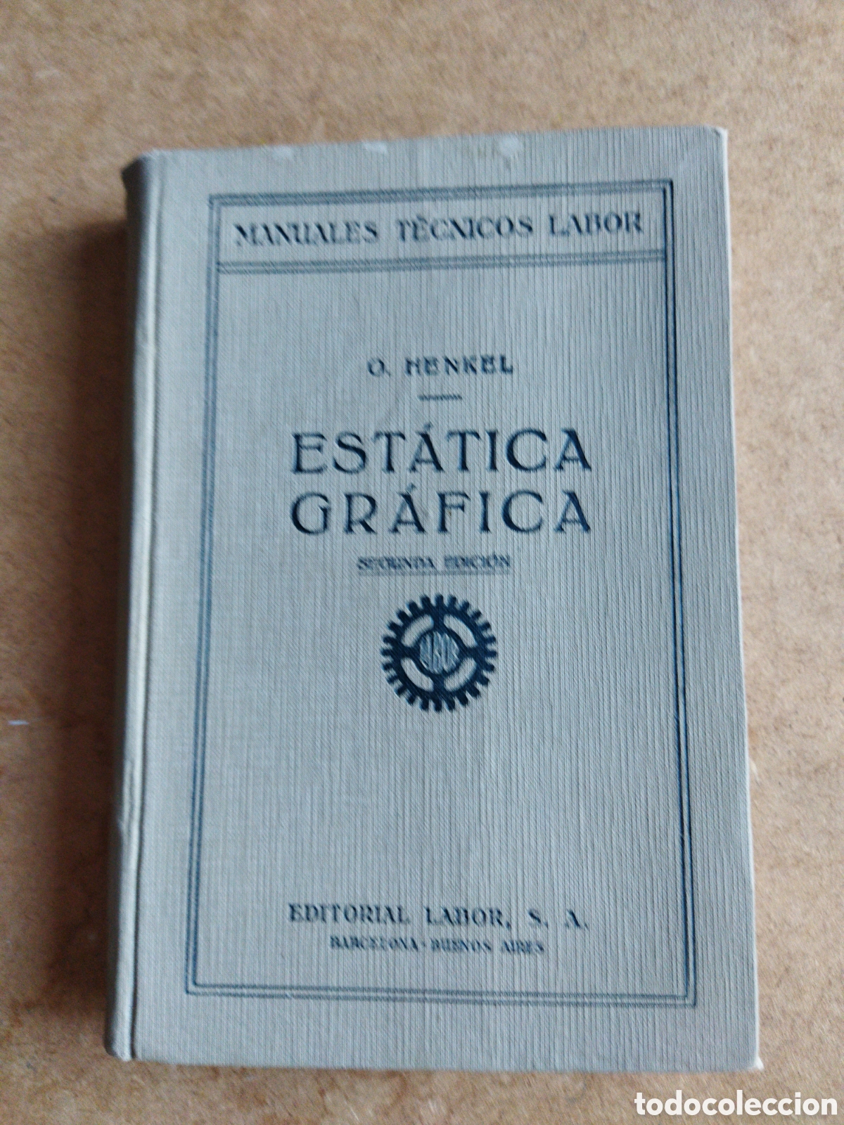 Libros antiguos: Est&aacute;tica gr&aacute;fica / Henkel, Otto - Foto 1