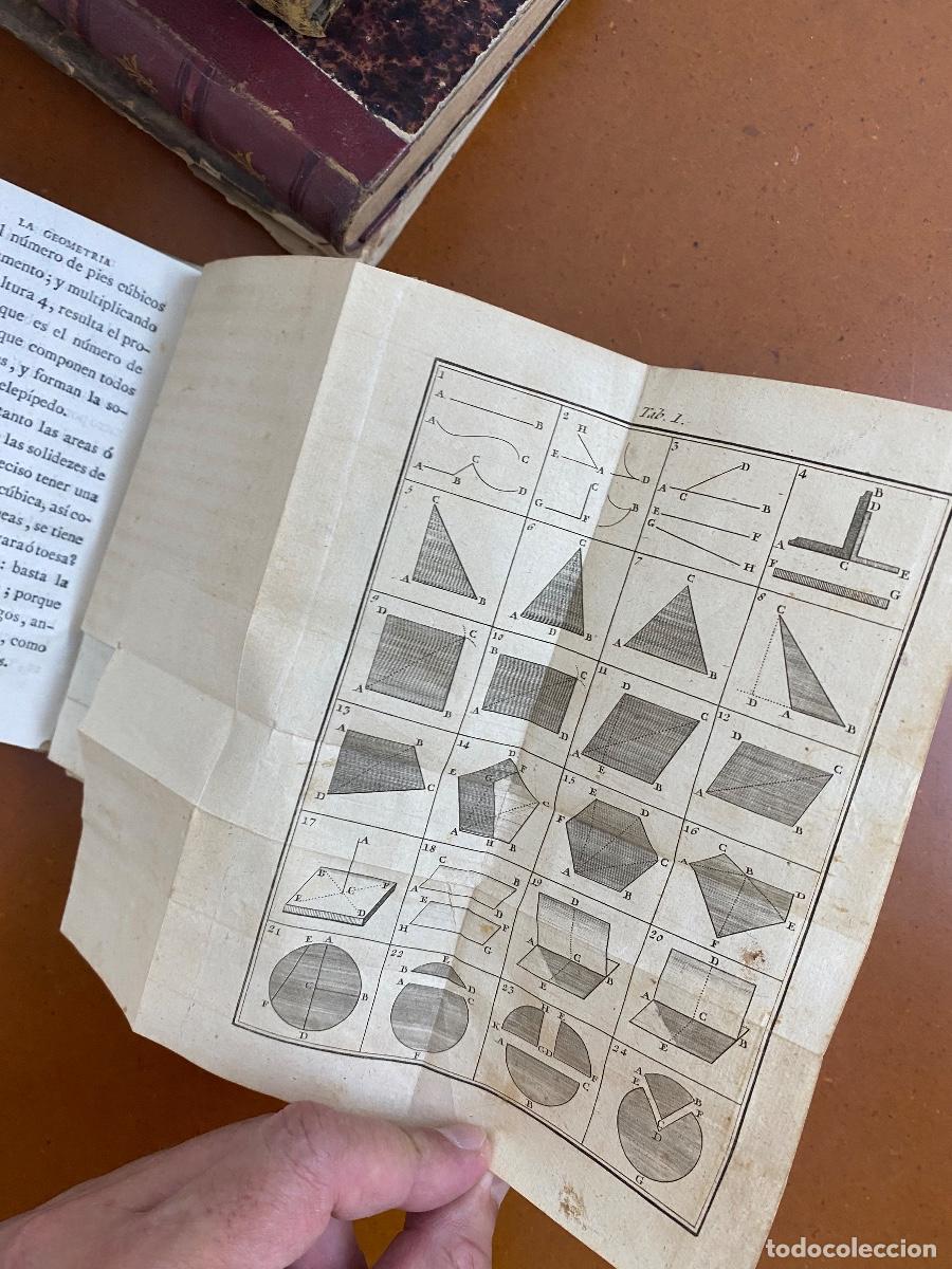Libros antiguos: Geometr&iacute;a de los ni&ntilde;os. 1784. - Foto 5