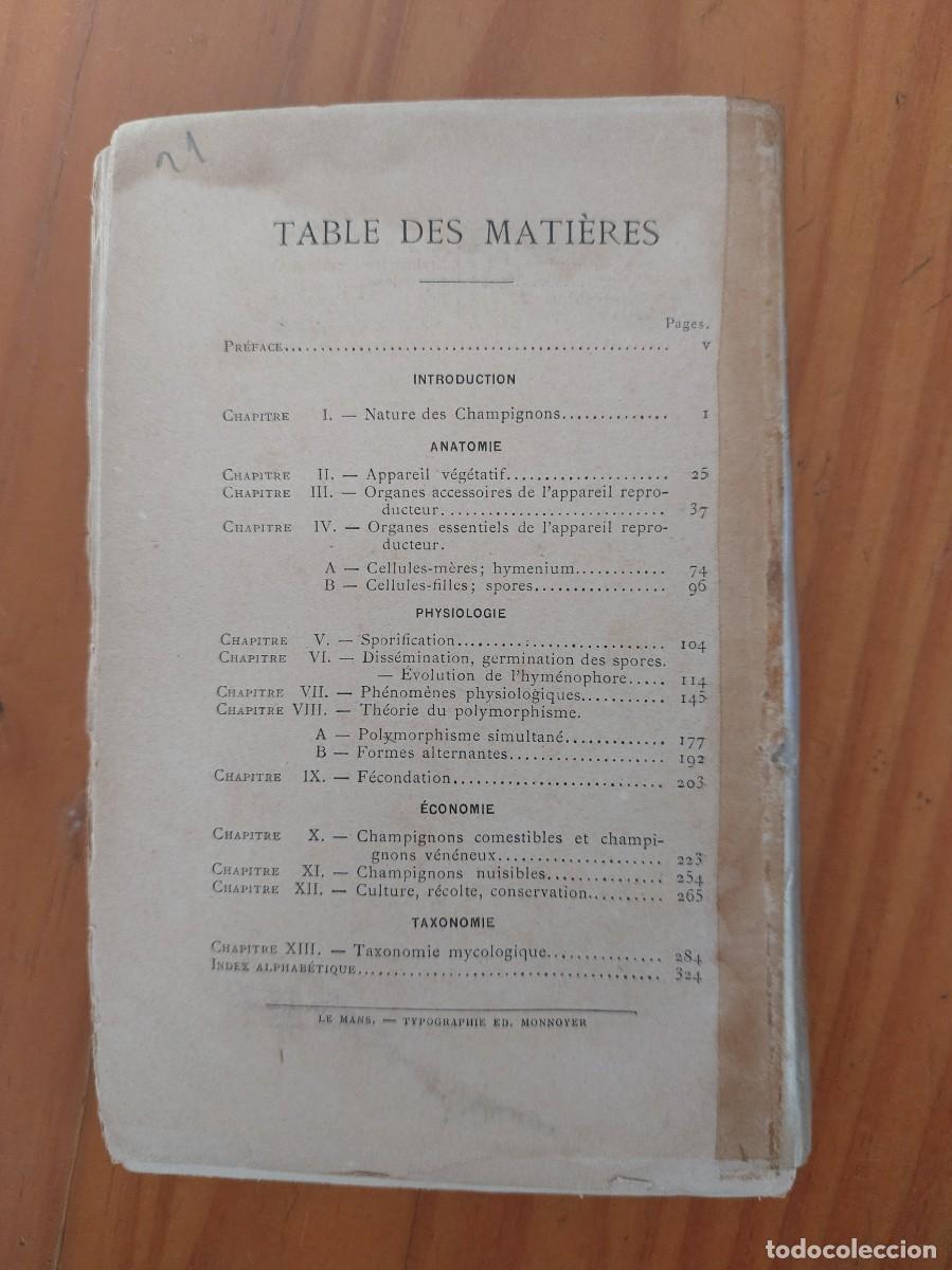 Libros antiguos: Les champignons- A.Acloque-1892 - Foto 3