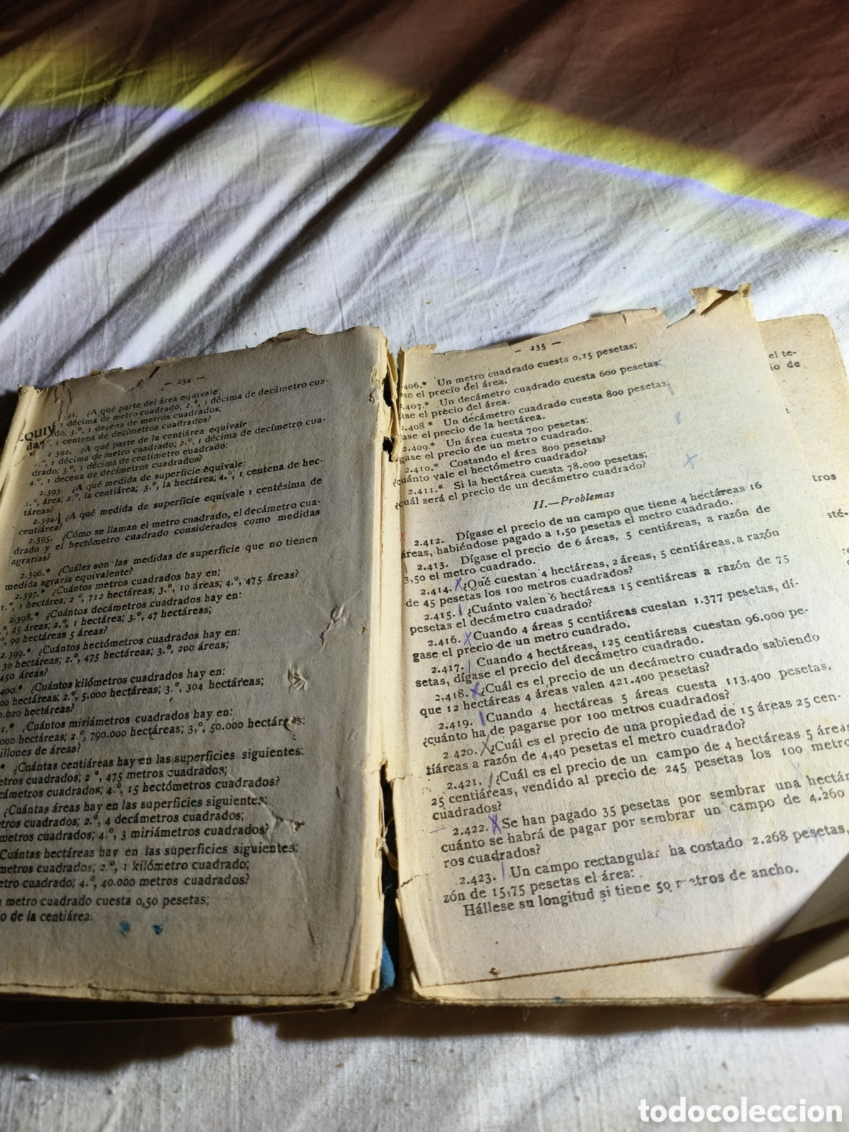 Libros antiguos: Antiguo libro de aritm&eacute;tica - Foto 4
