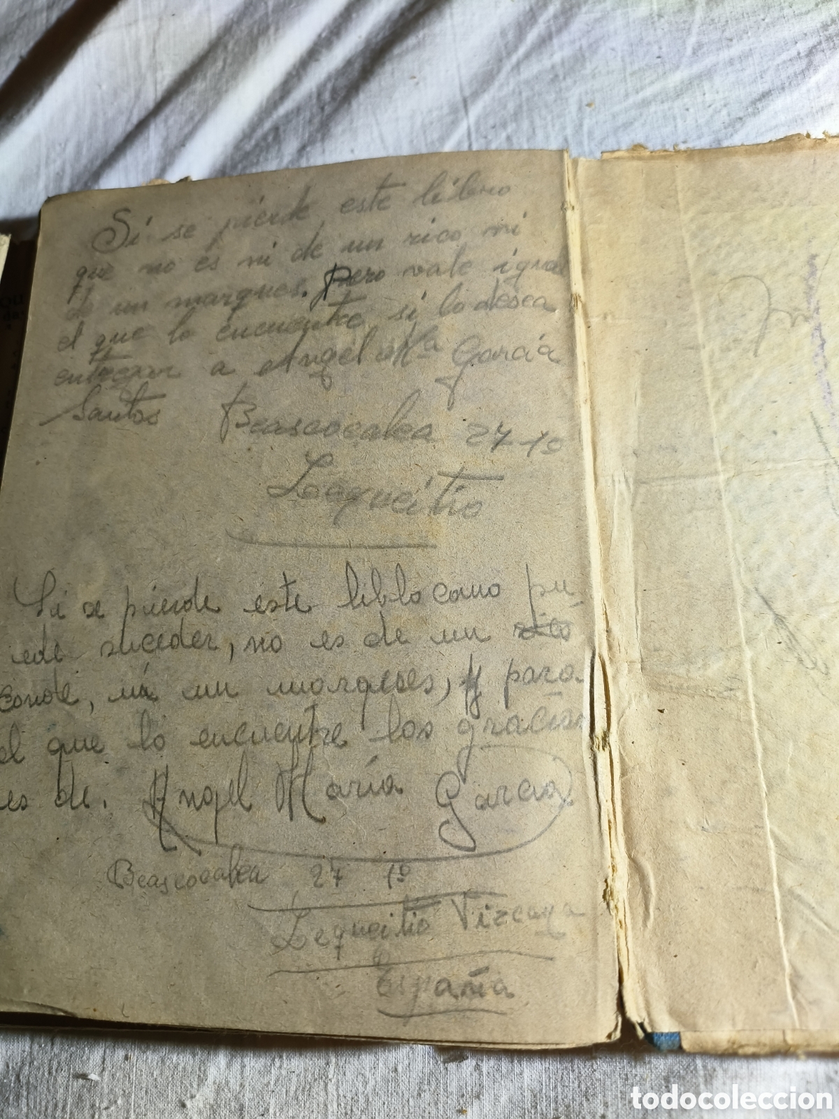 Libros antiguos: Antiguo libro de aritm&eacute;tica - Foto 6