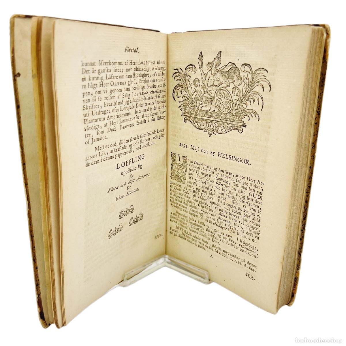 Libros antiguos: PEHR L&Ouml;FLING - ITER HISPANICUM (1&ordf; EDICI&Oacute;N) - 1758 - Foto 4