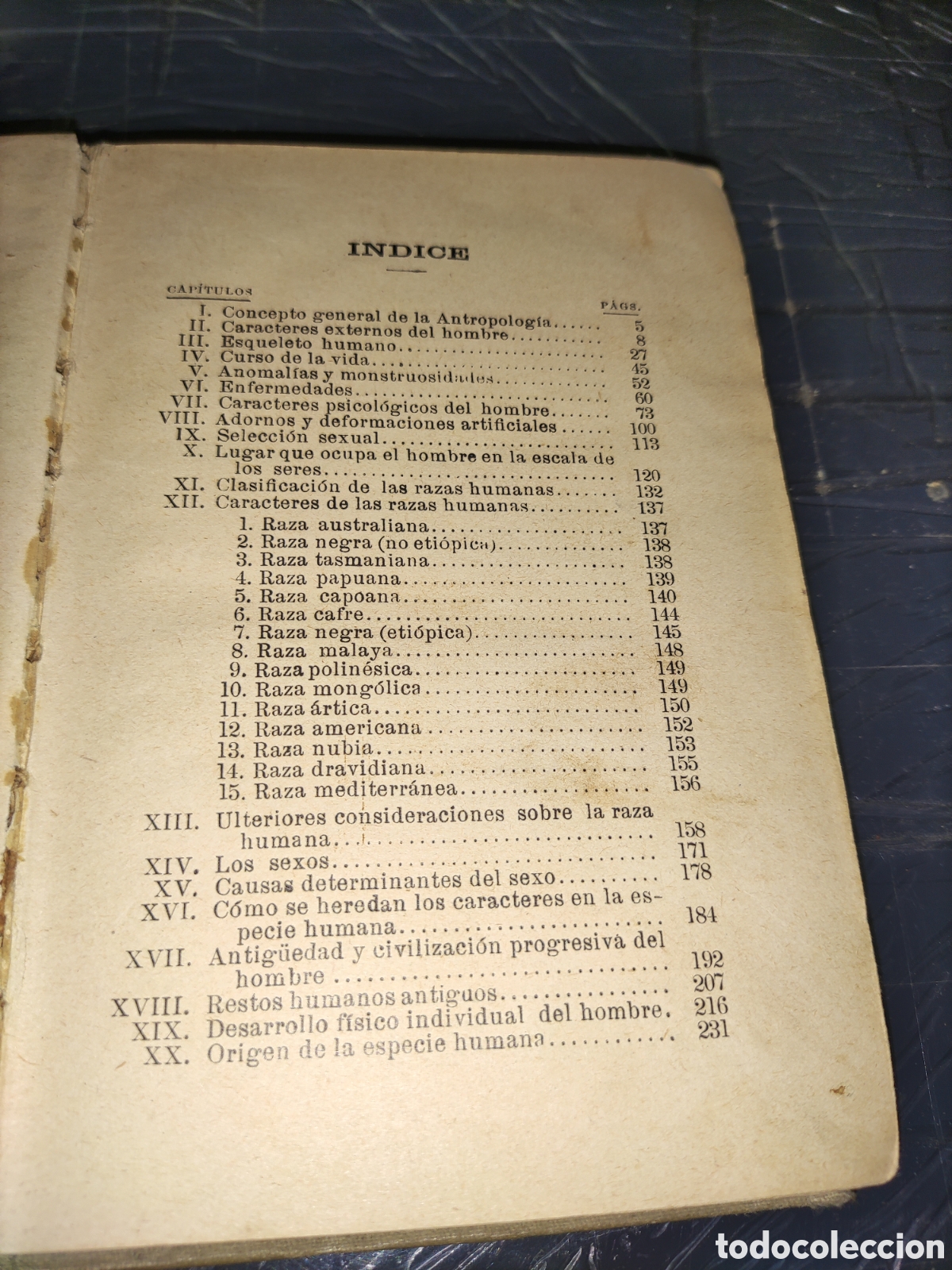 Libros antiguos: Manuales Pr&aacute;cticos IV... Antropolog&iacute;a. - Foto 3