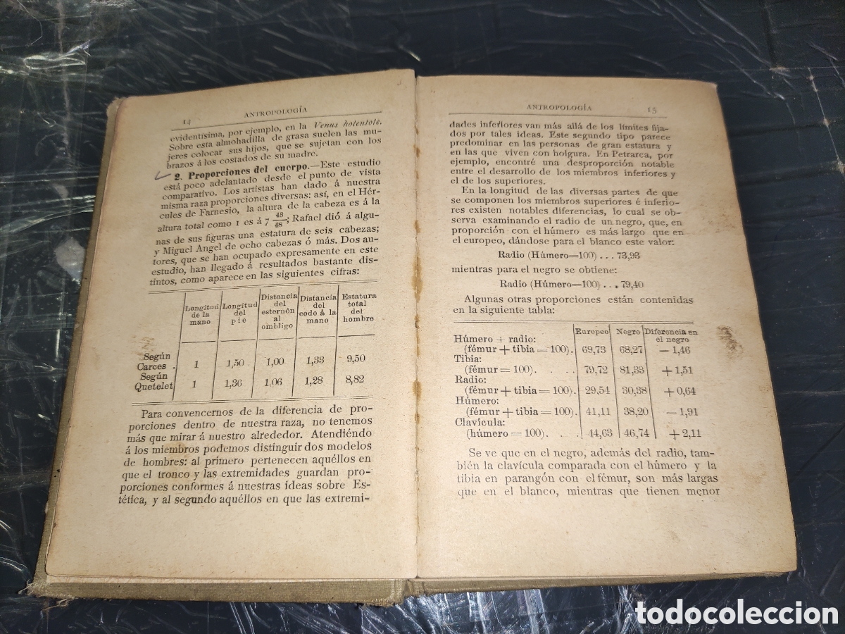 Libros antiguos: Manuales Pr&aacute;cticos IV... Antropolog&iacute;a. - Foto 4