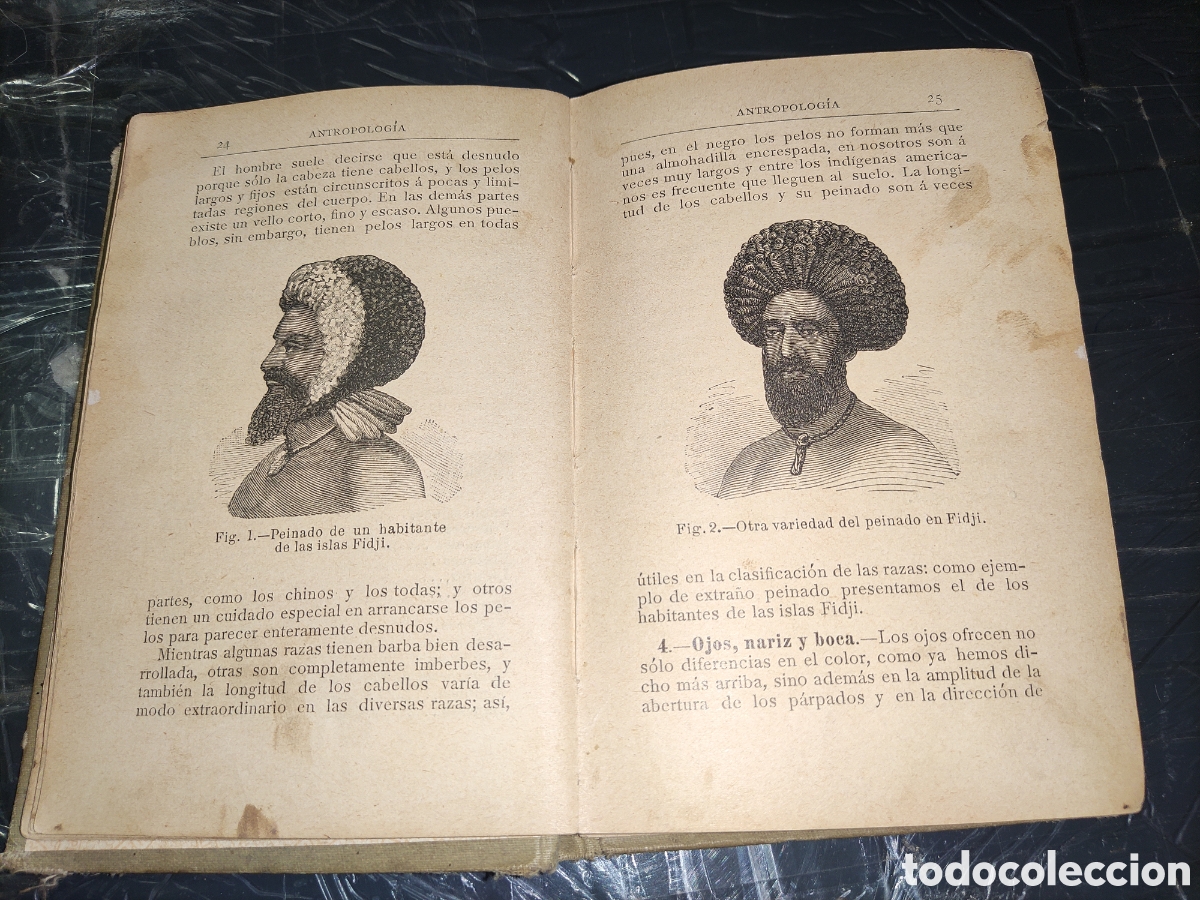 Libros antiguos: Manuales Pr&aacute;cticos IV... Antropolog&iacute;a. - Foto 5