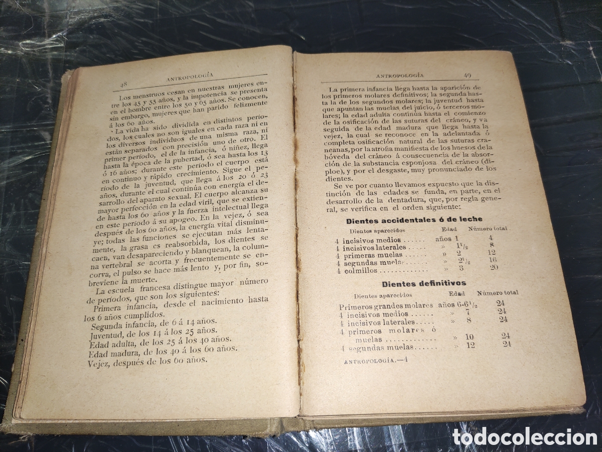 Libros antiguos: Manuales Pr&aacute;cticos IV... Antropolog&iacute;a. - Foto 6