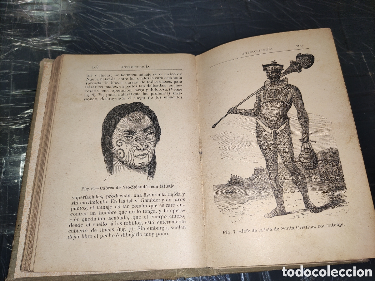 Libros antiguos: Manuales Pr&aacute;cticos IV... Antropolog&iacute;a. - Foto 7