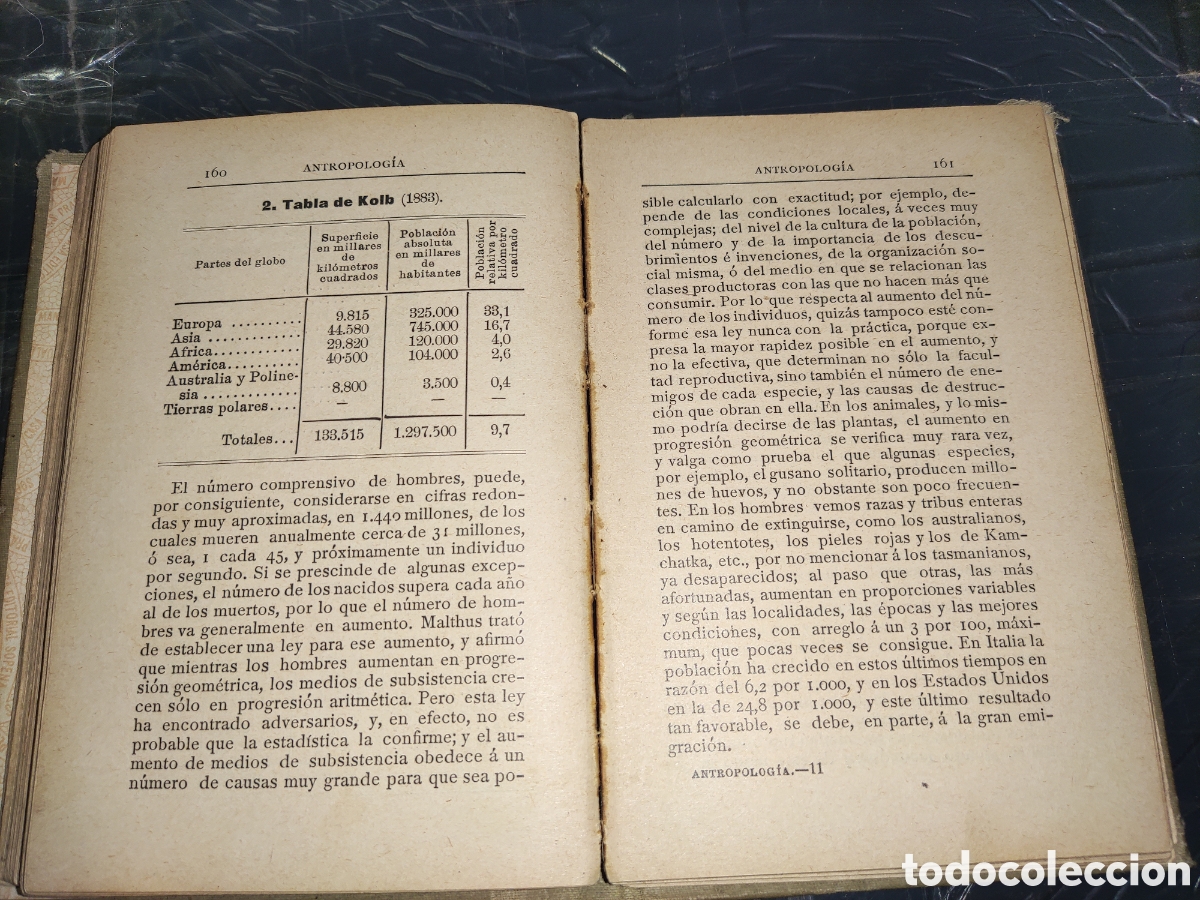 Libros antiguos: Manuales Pr&aacute;cticos IV... Antropolog&iacute;a. - Foto 9