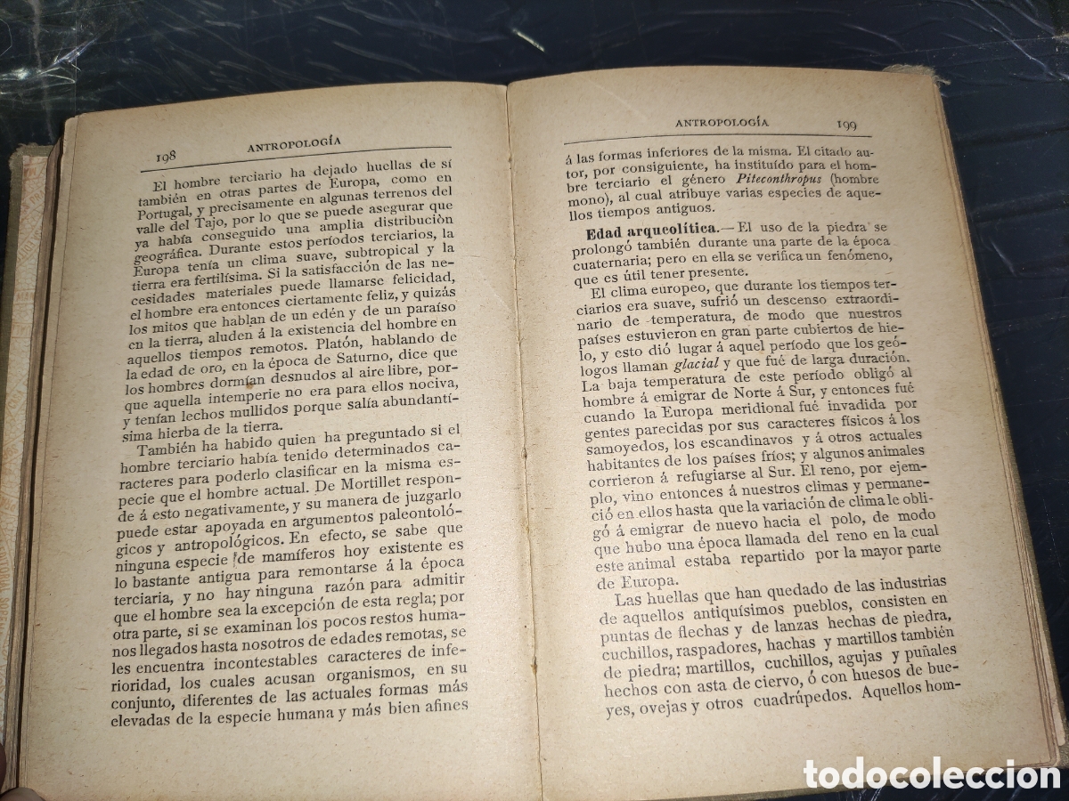 Libros antiguos: Manuales Pr&aacute;cticos IV... Antropolog&iacute;a. - Foto 10