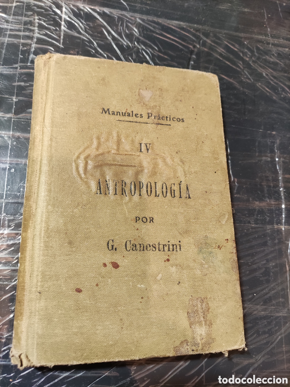 Libros antiguos: Manuales Pr&aacute;cticos IV... Antropolog&iacute;a. - Foto 1